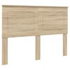 vidaXL Hoofdbord Sonoma Eiken 100 cm Geconstrueerd hout