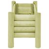 vidaXL Plantenbak verhoogd 120x40x42 cm geïmpregneerd grenenhout
