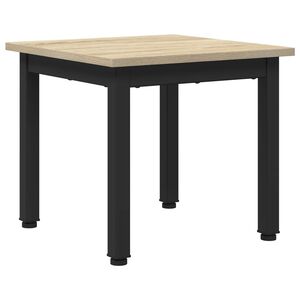 vidaXL Salontafel Sonoma 40 x 40 x 36 cm Bewerkt hout