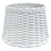 vidaXL Plafondlampenkap &Oslash;40x26 cm wicker wit
