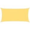 vidaXL Zonnezeil 160 g/m&sup2; 2x3,5 m HDPE beige