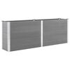 vidaXL Plantenbak verhoogd 250x50x91 cm HKC grijs