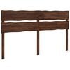 vidaXL Live Edge Hoofdbord ROSTOCK Donkerbruin 200 cm