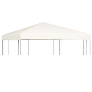 vidaXL Prieeldak 310 g/m&sup2; 3x3 m cr&egrave;mewit