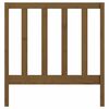 vidaXL Hoofdbord 95x4x100 cm massief grenenhout honingbruin