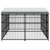 vidaXL Hondenkennel voor buiten met dak 300x300x210 cm