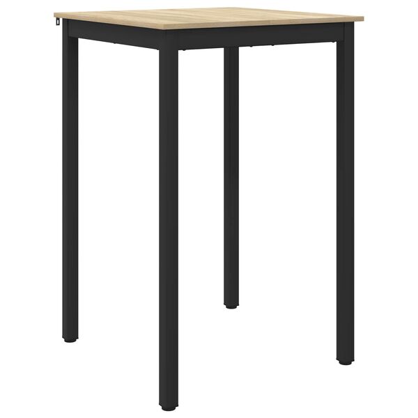 vidaXL Staande Bartafel Bewerkt hout