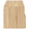 vidaXL Tv-wandmeubel 80x30x30 cm bewerkt hout sonoma eikenkleurig