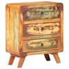 vidaXL Dressoir 60x35x75 cm massief gerecycled hout