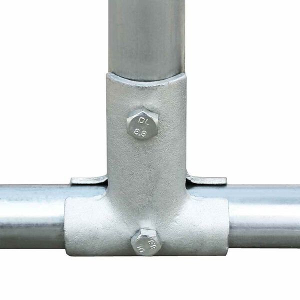 vidaXL Kippenhok 2,75x2x1,92 m gegalvaniseerd staal