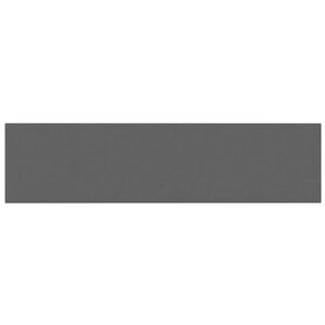 vidaXL Wandhoofdbord 12 st 60 x 15 cm Lichtgrijs Stof