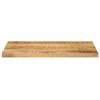 vidaXL Tafelblad rechthoekig 50x30x2,5 cm massief ruw mangohout