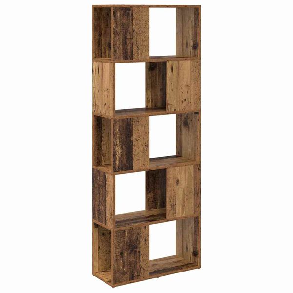 vidaXL Tv-meubelset Wandgemonteerd Bruin 60 x 24 x 156 cm Bewerkt hout