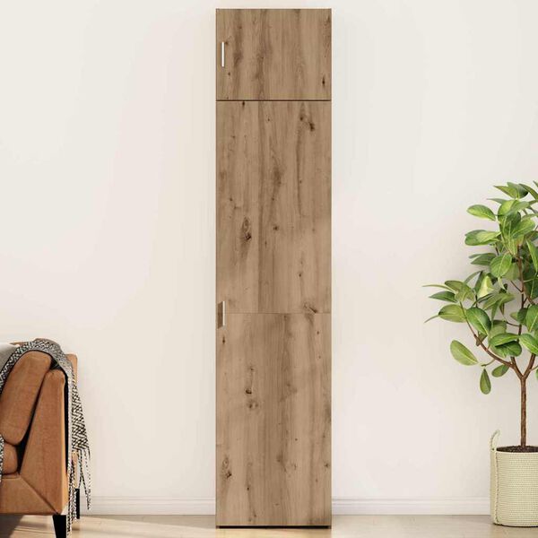 vidaXL Dressoir 3 pcs Artisan Eiken