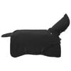 vidaXL Paardendeken Volledig Zwart 105 cm Polyester