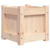 vidaXL Plantenbak 31x31x31 cm massief grenenhout