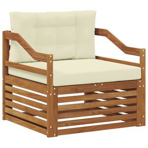 vidaXL Buiten bankenset Massief Acaciahout Naturel