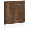 vidaXL Vaatwaspaneel Kalmar 60x1,5x57 cm bewerkt hout gerookt eiken