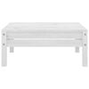 vidaXL 6-delige Loungeset massief grenenhout wit