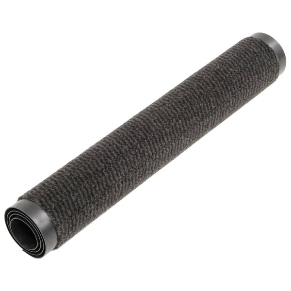 vidaXL Droogloopmatten 2 st rechthoekig getuft 40x60 cm zwart