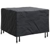 vidaXL Meubelhoes 60 x 60 x 45 cm 210D Oxford Stof Rechthoekig Zwart