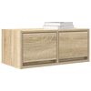 vidaXL Tv-meubelen 2 st 60x31x25,5 cm bewerkt hout sonoma eikenkleurig