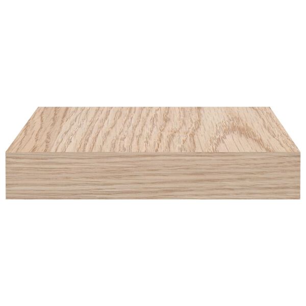 vidaXL Wandschapppen 4 st 40x23,5x4 cm bewerkt hout