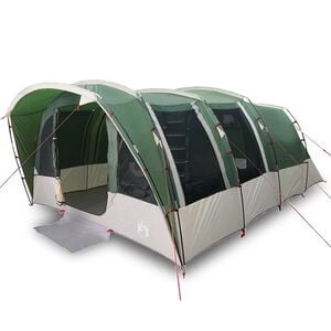 vidaXL Tunneltent 8-persoons waterdicht groen