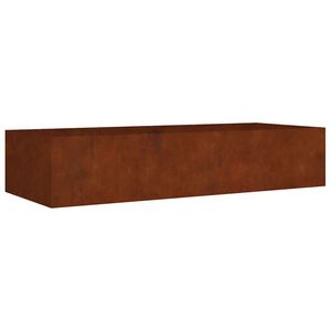 vidaXL Plantenbak verhoogd 200x80x40 cm cortenstaal