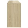 vidaXL Schoenenbank 103x30x55 cm bewerkt hout sonoma eikenkleurig