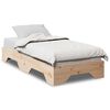 vidaXL Bedframe zonder matras stapelbaar 90x200 cm massief hout