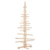 vidaXL Houten Kerstboom ter Decoratie 150 cm Massief Grenenhout