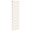 vidaXL Zebra rolgordijn 40x100 cm stofbreedte 35,9 cm marmerbeige