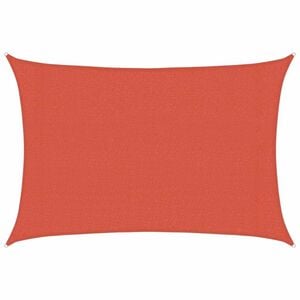 vidaXL Zonnezeil 160 g/m&sup2; 3x4 m HDPE terracottakleurig