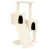 vidaXL Kattenmeubel met sisal krabpalen 82 cm cr&egrave;mekleurig