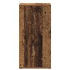 vidaXL Schoenenkasten 2 st 32x35x70 cm bewerkt hout oud houtkleurig