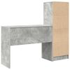 vidaXL Bureau met lade 2 pcs Beton Grijs