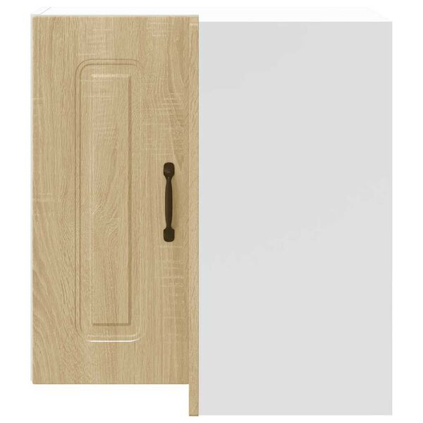 vidaXL Keukenwandhoekkast Kalmar bewerkt hout sonoma eikenkleurig