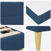 vidaXL Bedframe Blauw 80 x 200 cm Polyester