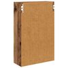 vidaXL Badkamer wandkast Oudhout 40 x 16 x 62,5 cm Geconstrueerd hout