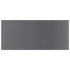 vidaXL Wandschappen 8 st 80x30x1,5 cm spaanplaat hoogglans grijs