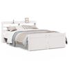 vidaXL Bedframe met hoofdeinde zonder matras 120x200 cm wit