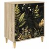vidaXL Ladekast RHENEN Tropisch junglemotief 66 x 36,5 x 75 cm Sonoma