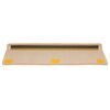 vidaXL Trapmatten 10 st 65x21x4 cm crème met rechthoekige rand