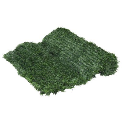 vidaXL Tuinscherm kunstgras 1x10 m groen