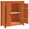 vidaXL Dressoir Wasbruin 70 x 35 x 80 cm Massief grenenhout