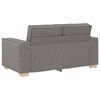 vidaXL Bank 3 pcs Taupe 220 x 80 x 84 cm Linnen-mix stof