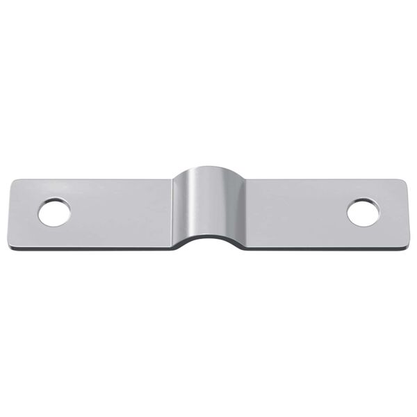 vidaXL Strijkplaat 2 pcs Zilver 50 x 10 x 1,2 mm IJzer