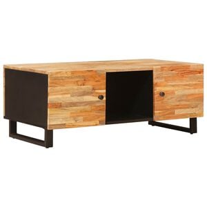 vidaXL Salontafel Bruin 100 x 54 x 40 cm Massief Mango Hout