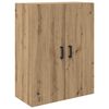 vidaXL Highboard Artisan Eiken 69,5 x 34 x 180 cm Bewerkt hout